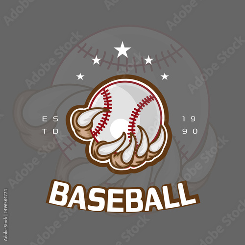 logo baseball for sport 