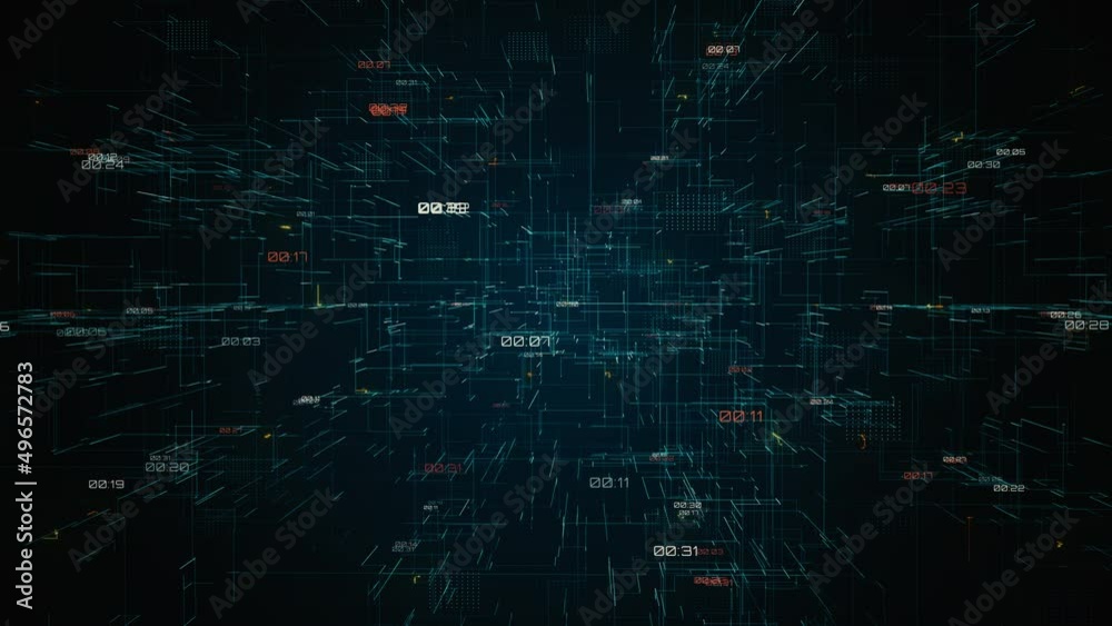Absract technology lines and data background Absract technology lines and data background
