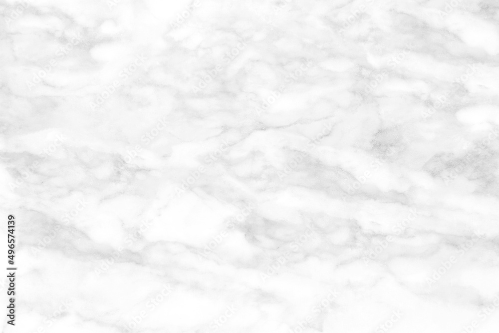 White marble texture background pattern with high resolution.