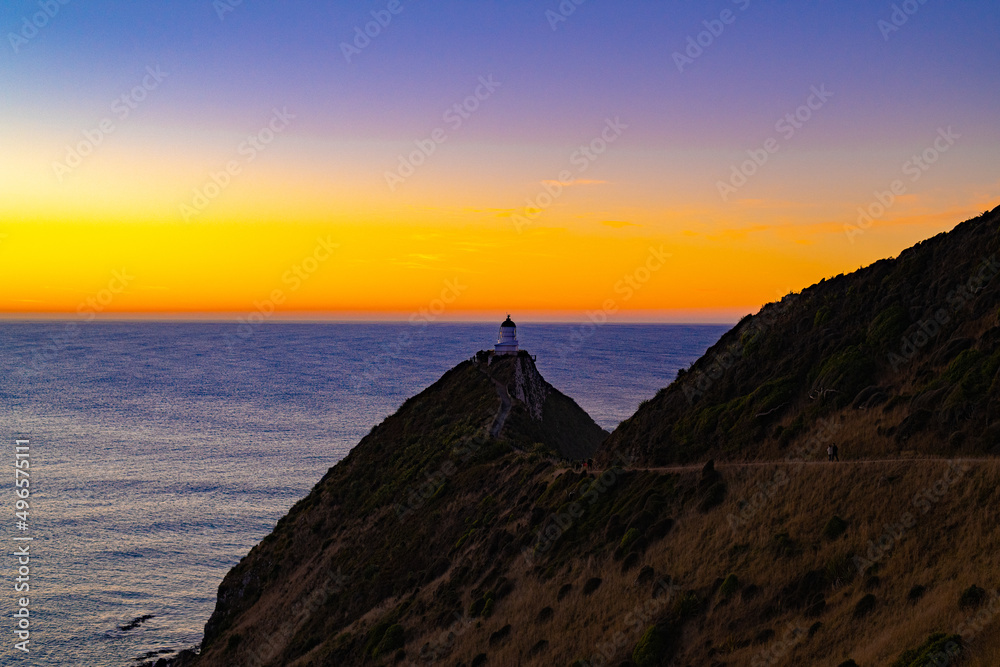 Lighthouse near the ocean