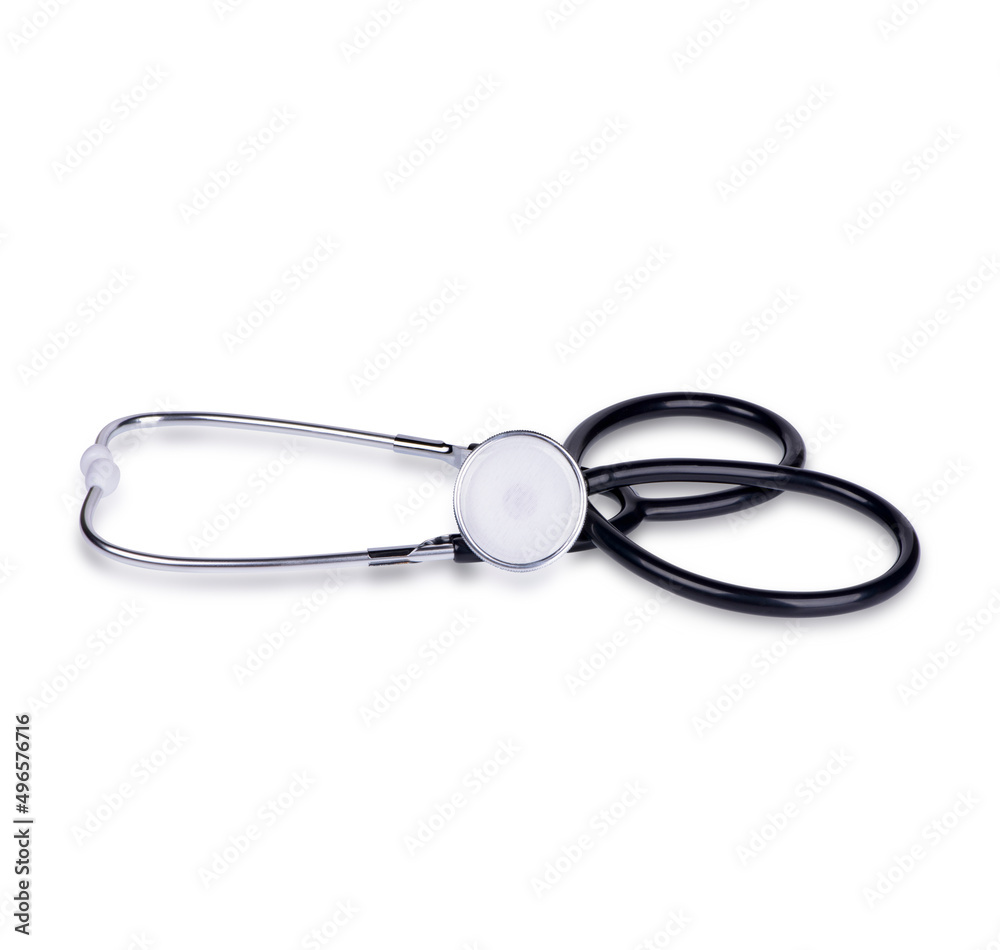 Stethoscope isolation on white background Stethoscope isolation on white background