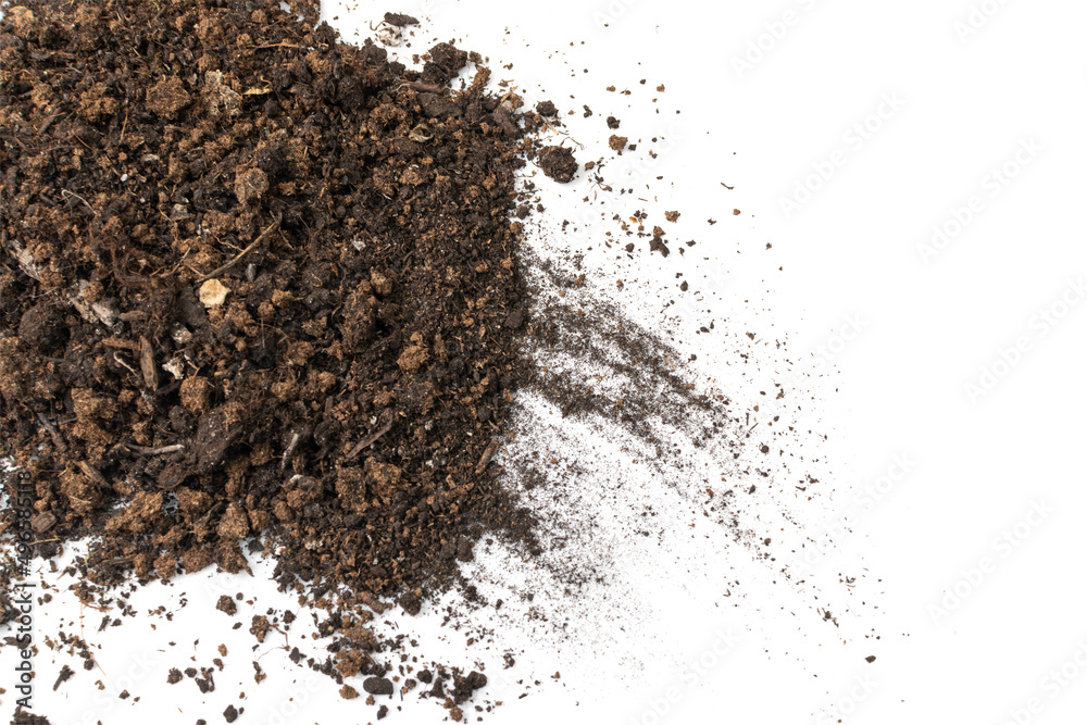 Peat Soil Isolated Peat Soil Isolated