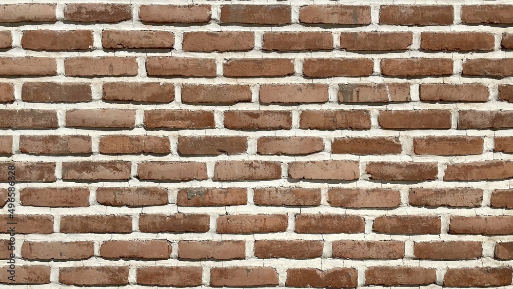 An old brick wall. Brick masonry, can be used as a texture. An old brick wall. Brick masonry, can be used as a texture.