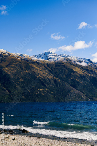 Mountain landscape in New Zealand