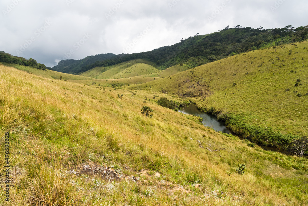 Horton Plains national park, Sri Lanka