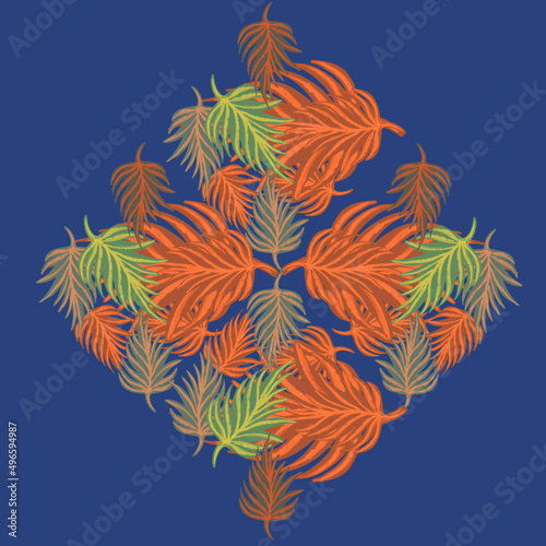 tropical forests,print with tropical vegetation,print with leaves,botany,flowering,very beautiful tropical print pattern design sketch template tracery drawing ornament decoration patterned weave inte