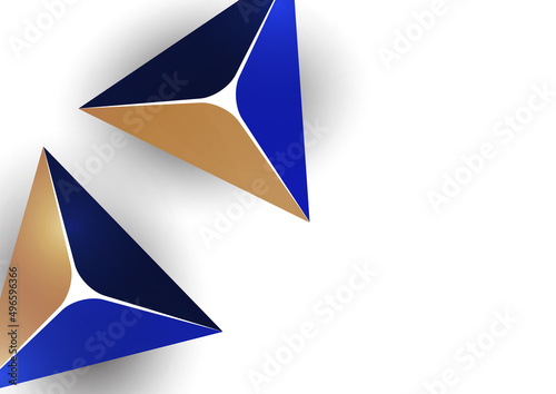 Free Download Triangle, pyramid. Abstract colorful background with bright geometric elements. Vector - GFXLoad