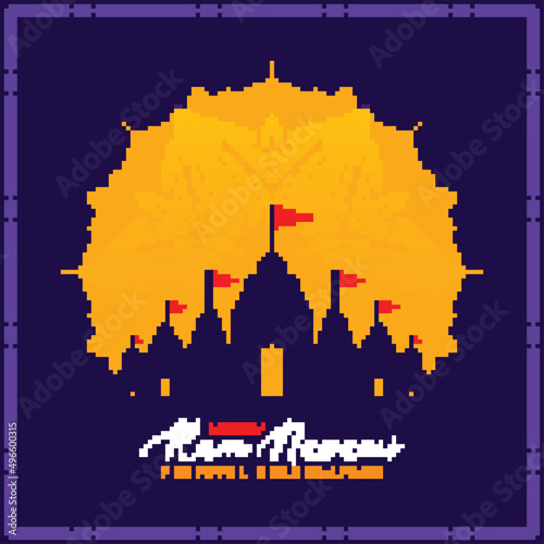 Indian Hindu cultural festival Ram Navami celebration background