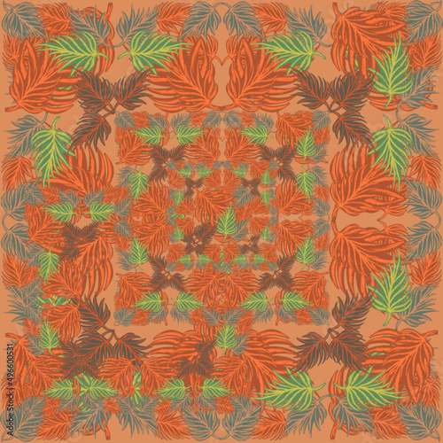 tropical forests,print with tropical vegetation,print with leaves,botany,flowering,very beautiful tropical print pattern design sketch template tracery drawing ornament decoration patterned weave inte