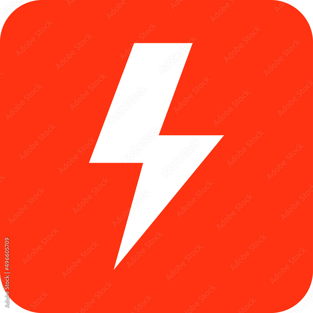 Lightning Vector Icon Design Illustration Lightning Vector Icon Design Illustration