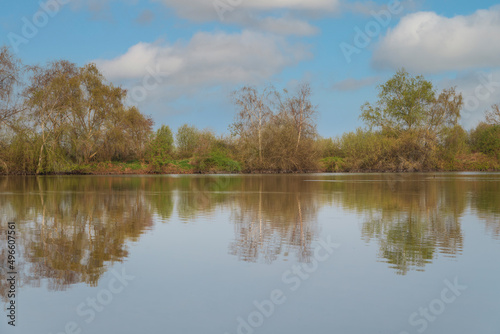 lake shore in normandy france