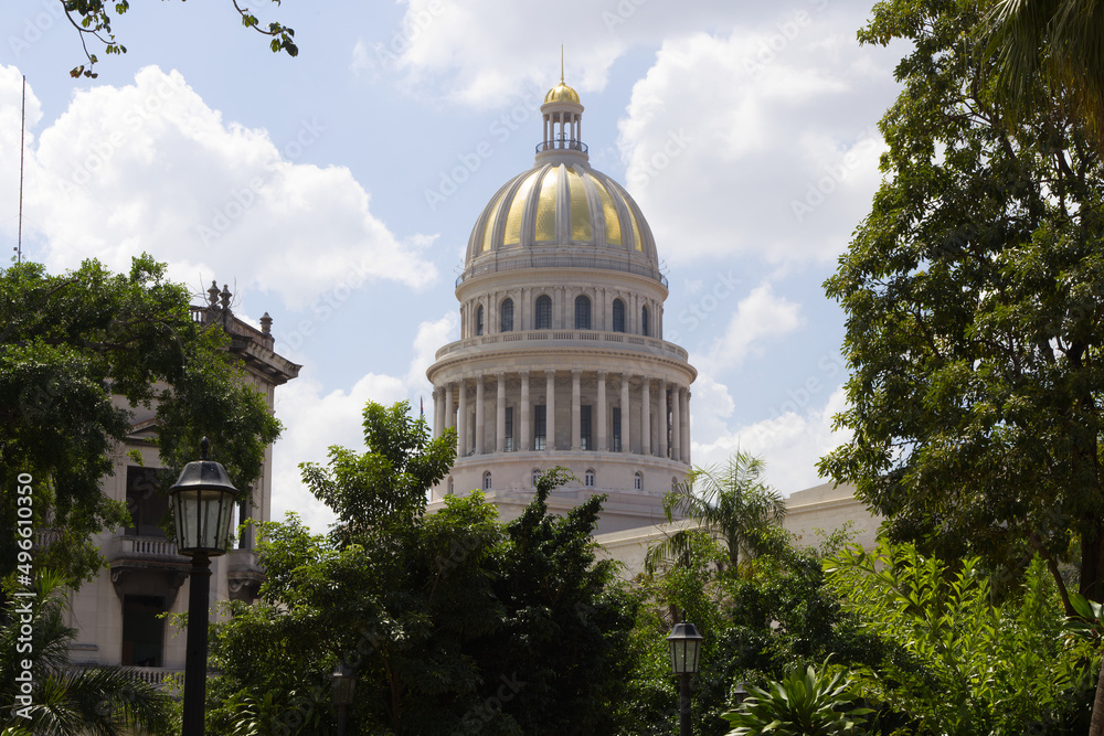 The Capitol Building in Havana, Cuba