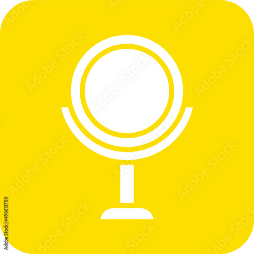 Mirror Vector Icon Design Illustration