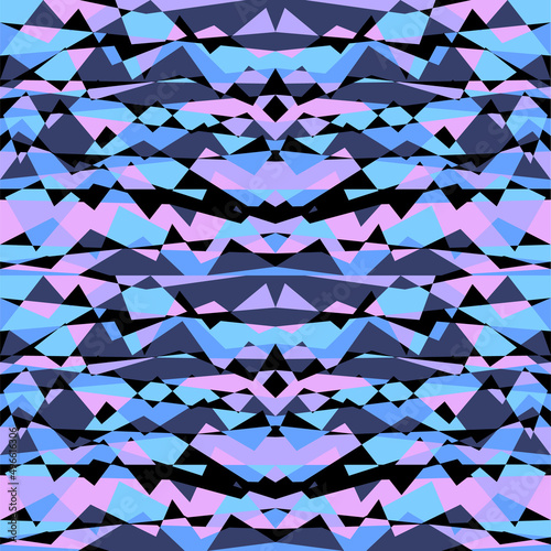 Seamless abstract background of triangles for your design