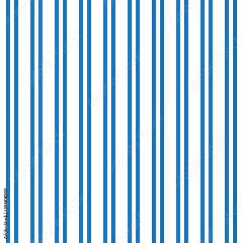Stripe pattern. Vertical blue stripes on a white background. For scrapbooking, textile, wallpaper, wrapping paper. Editable vector file.
