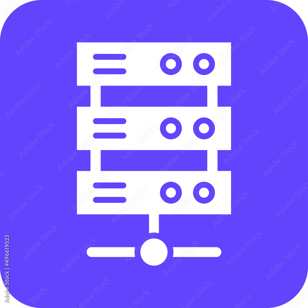 Server Vector Icon Design Illustration Server Vector Icon Design Illustration