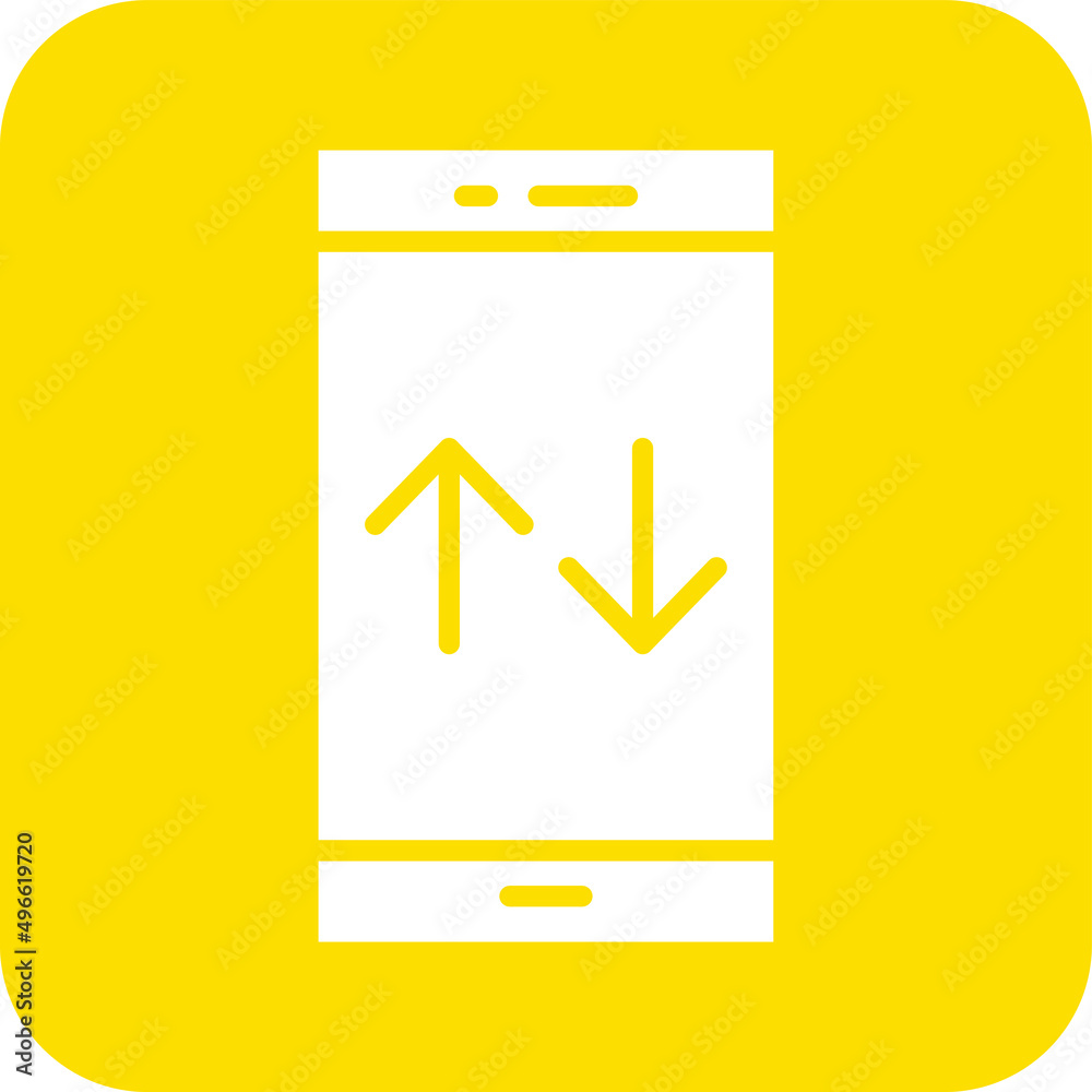 Mobile Data Vector Icon Design Illustration Mobile Data Vector Icon Design Illustration