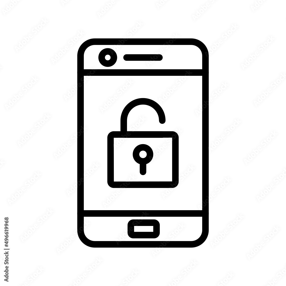Mobile Unlock Icon Mobile Unlock Icon