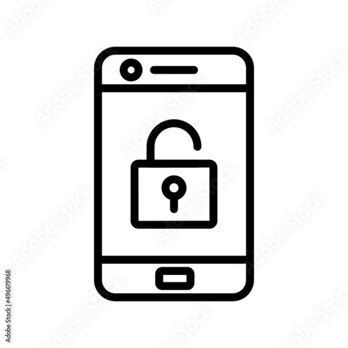 Mobile Unlock Icon