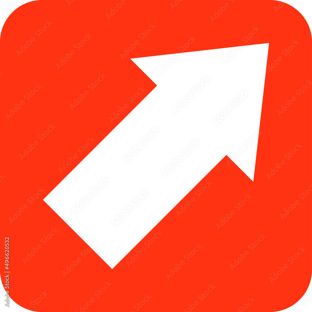 Diagonal arrow Vector Icon Design Illustration Diagonal arrow Vector Icon Design Illustration