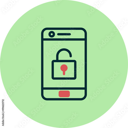 Mobile Unlock Icon