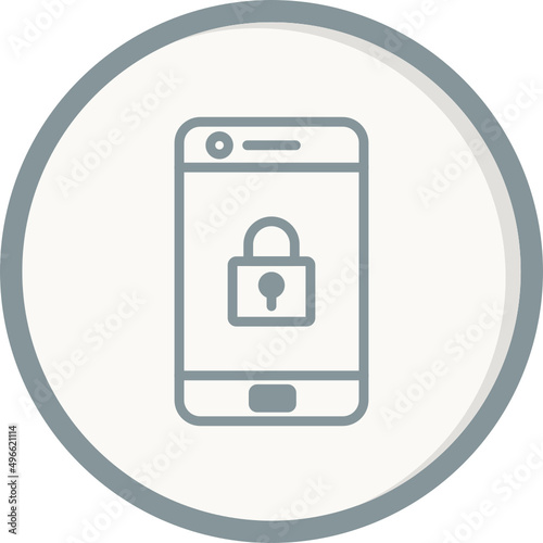 Mobile Security Icon