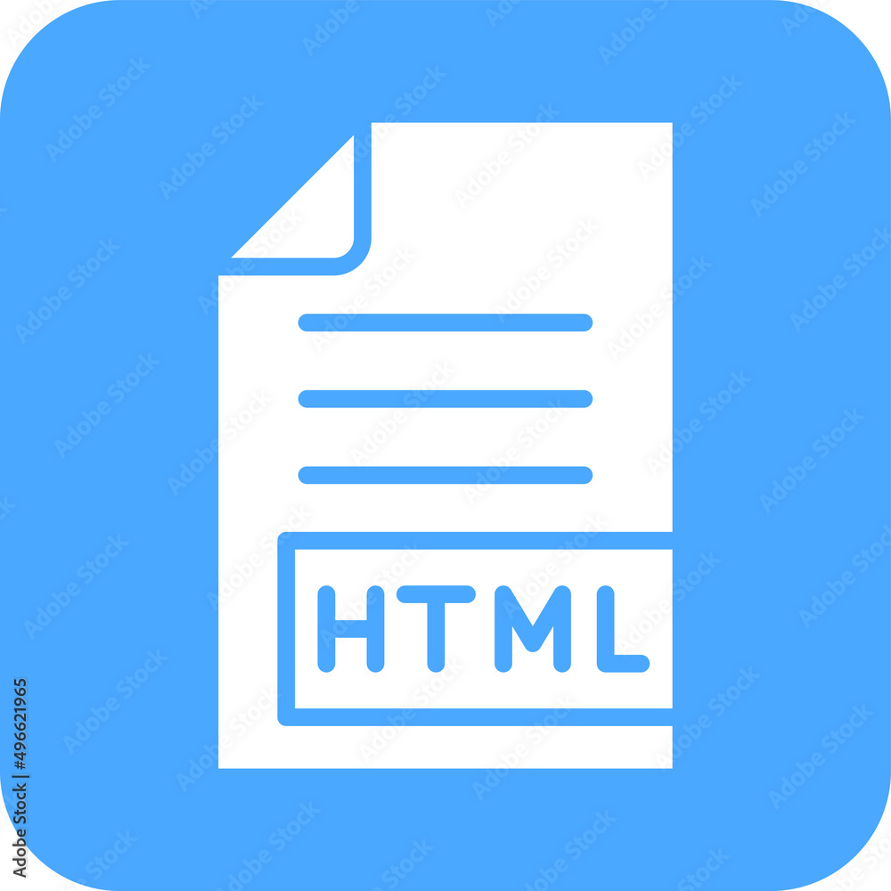 HTML Vector Icon Design Illustration HTML Vector Icon Design Illustration