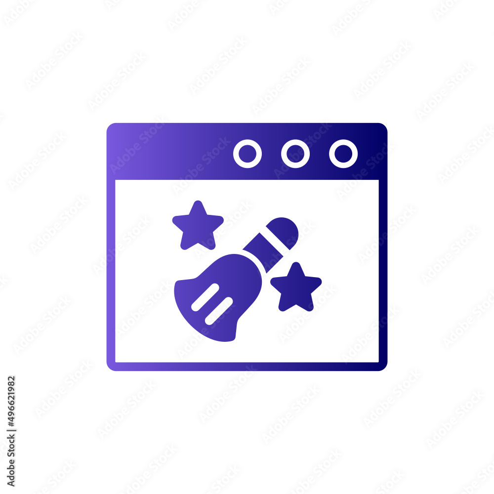 Browser Clean Icon Browser Clean Icon