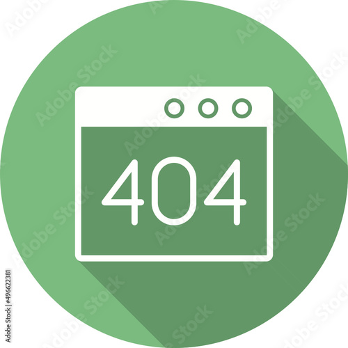 Browser Error 404 Icon