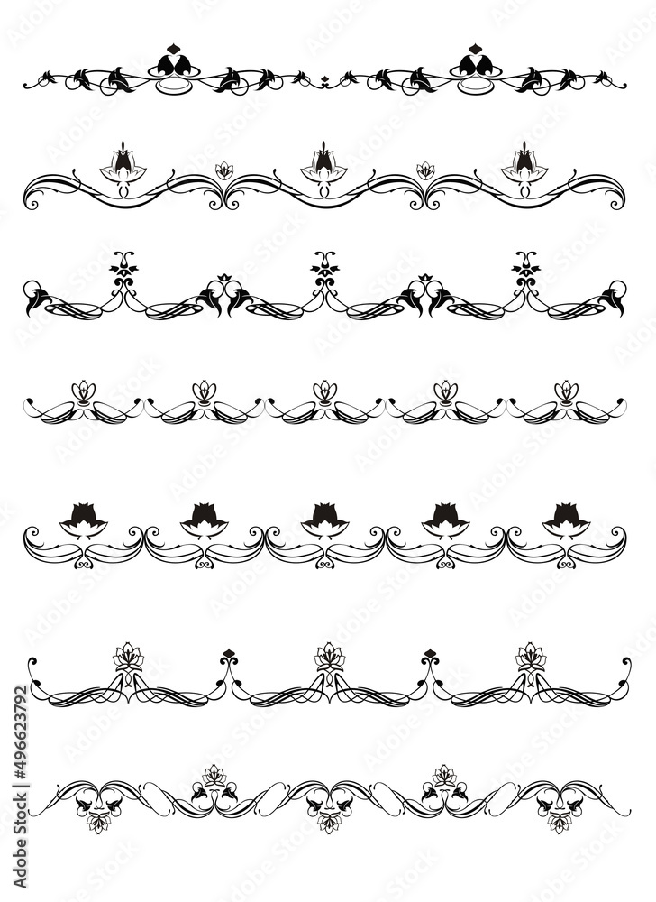Flower calligraphy decor set isolated.
Flower line calligraphy collection for design
Flower calligraphy decor set isolated.
Flower line calligraphy collection for design