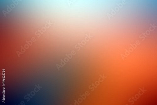 Colorful Abstract plain background with vibrant natural colors - Aurora borealis pattern. Wonderful sky blur background. Secret abstract template.