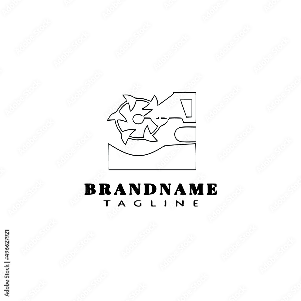 gold rush logo cartoon design template icon black isolated vector illustration gold rush logo cartoon design template icon black isolated vector illustration