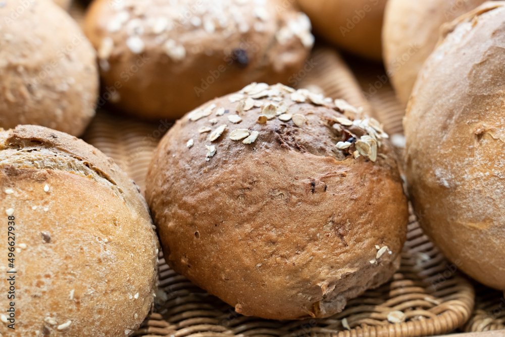 Homemade Loaf of bread fresh