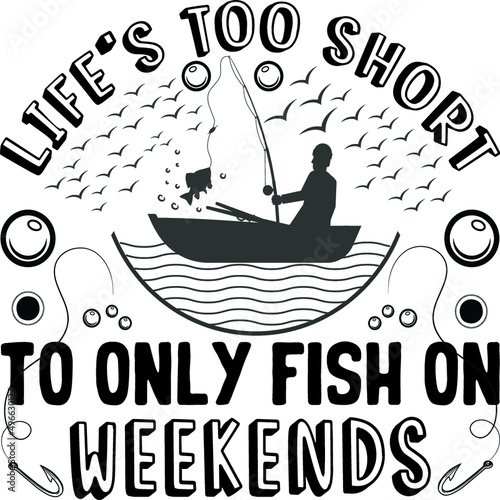 Fishing T-shirt  and SVG Design