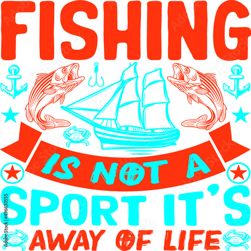 Fishing T-shirt  and SVG Design