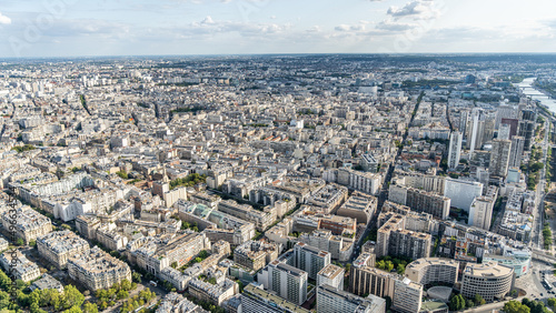 Aerial view of Paris © Tolnu Media