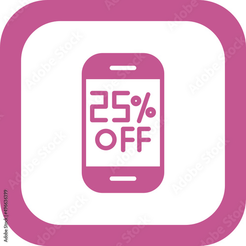 25 % Off Icon