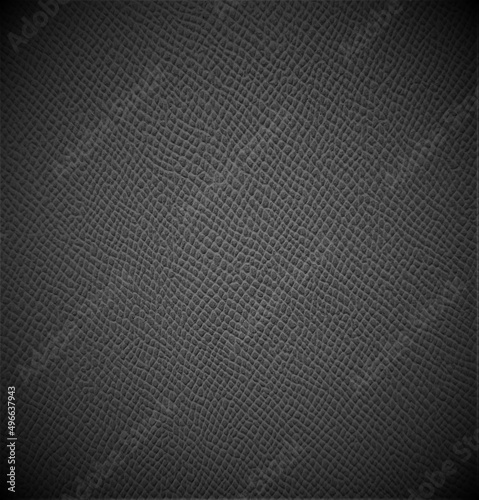 Wallpaper Mural Black leather texture with print as background, surface black leather background. Torontodigital.ca