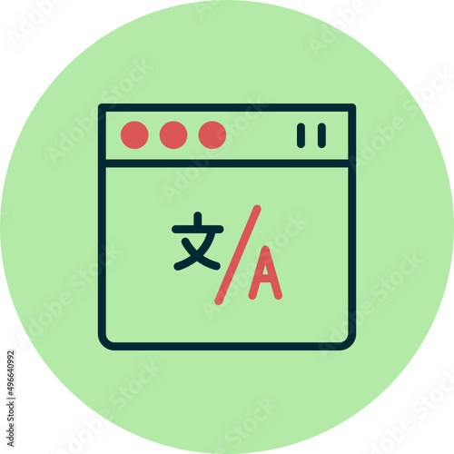 Online Translator Icon