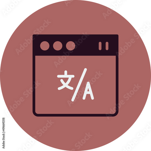 Online Translator Icon