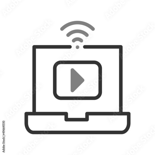 Streaming Icon