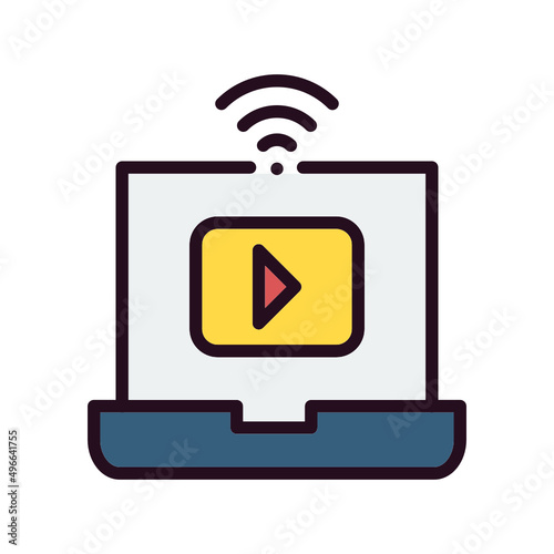 Streaming Icon