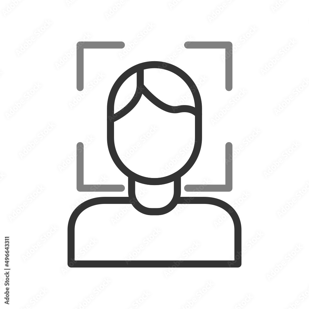 Face Scanner Icon Face Scanner Icon