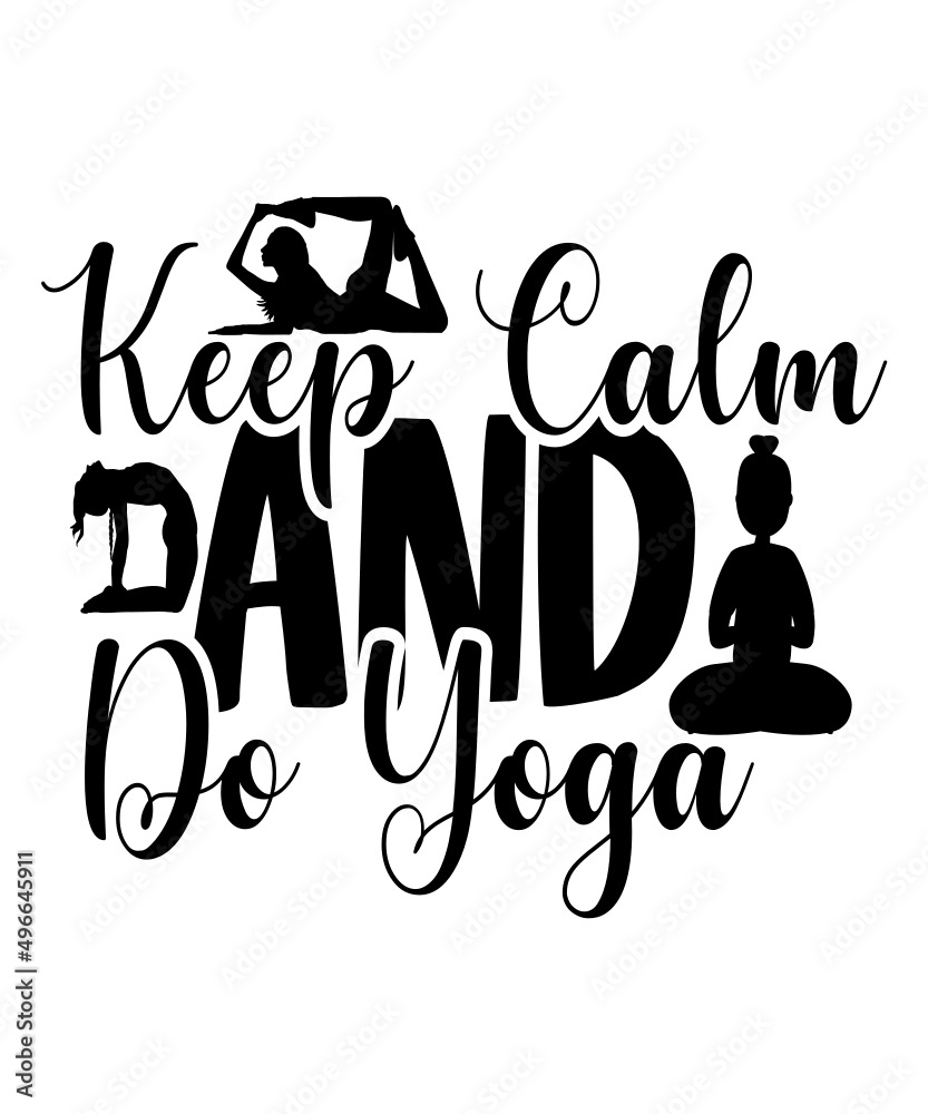 Yoga SVG Bundle, Cricut Files, Meditation Svg, SVG Files For Cricut