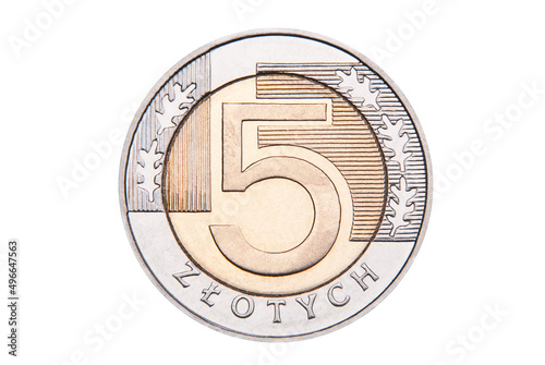 Moneta 5 Polskich złotych