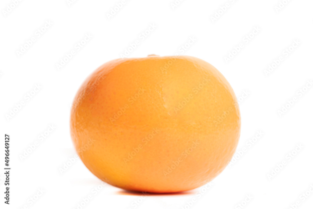 Fresh orange fruit isolated on white background Fresh orange fruit isolated on white background