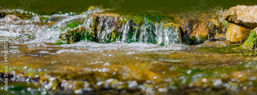 Εκτύπωση καμβά Flowing water