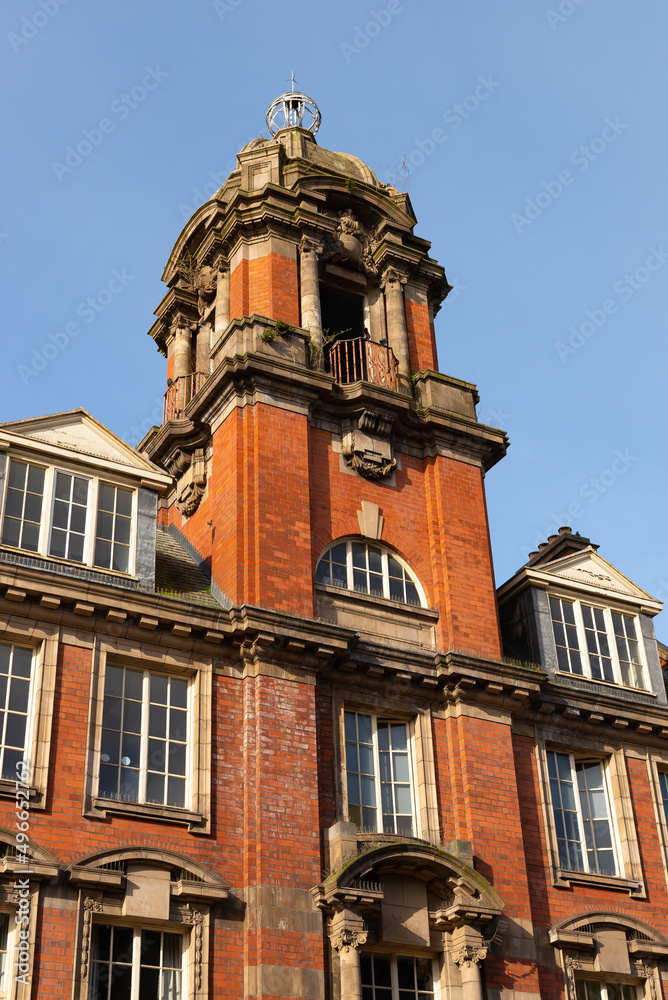 Fototapeta premium Old brick church.