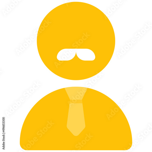 middle age flat icon