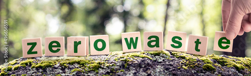 фотографія Zero waste is an ecological concept